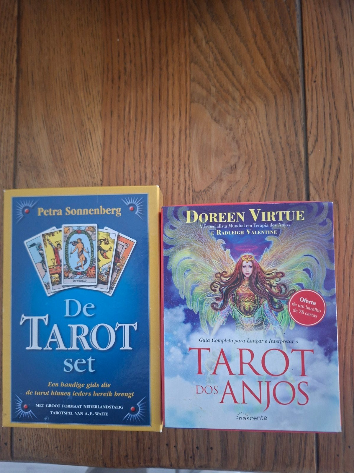 Tarot Set & Tarot dos Anjos -Petra Sonnenberg & Doreen Virtu, Ophalen of Verzenden