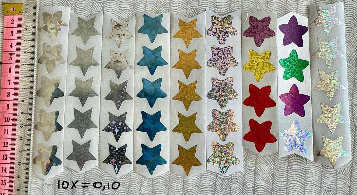 Stickers sluitstickers kerst gaan per 10 25 of 50, Ophalen of Verzenden, Nieuw, Meerdere stickers