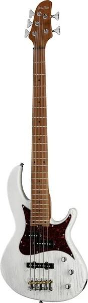 Gezocht: Harley Benton JP-55OP basgitaar (wit of burst), Ophalen of Verzenden, Zo goed als nieuw