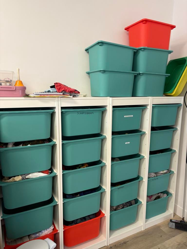 IKEA bakken - Diverse kleuren en maten, Doe-het-zelf en Verbouw, Kratten en Dozen, Ophalen, Zo goed als nieuw, Minder dan 40 cm