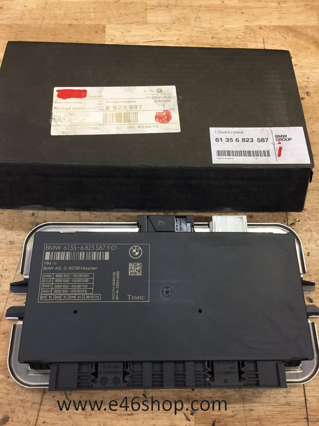 Voetmodule BMW ROLLS ROYCE nieuw org BMW oe 61356823587, -, -, BMW, Nieuw