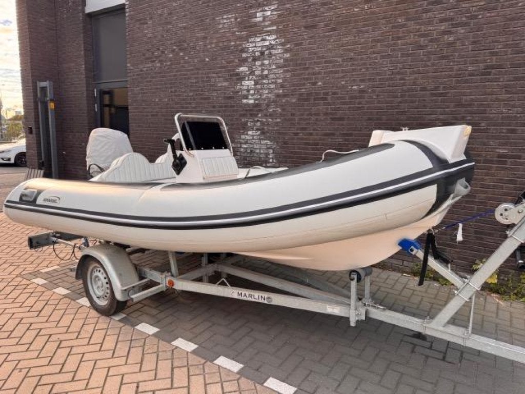 NIMARINE HYPALON 410 MET 50 PK HONDA!, Watersport en Boten, Niet ingevuld, Gebruikt, 4 m, Niet ingevuld
