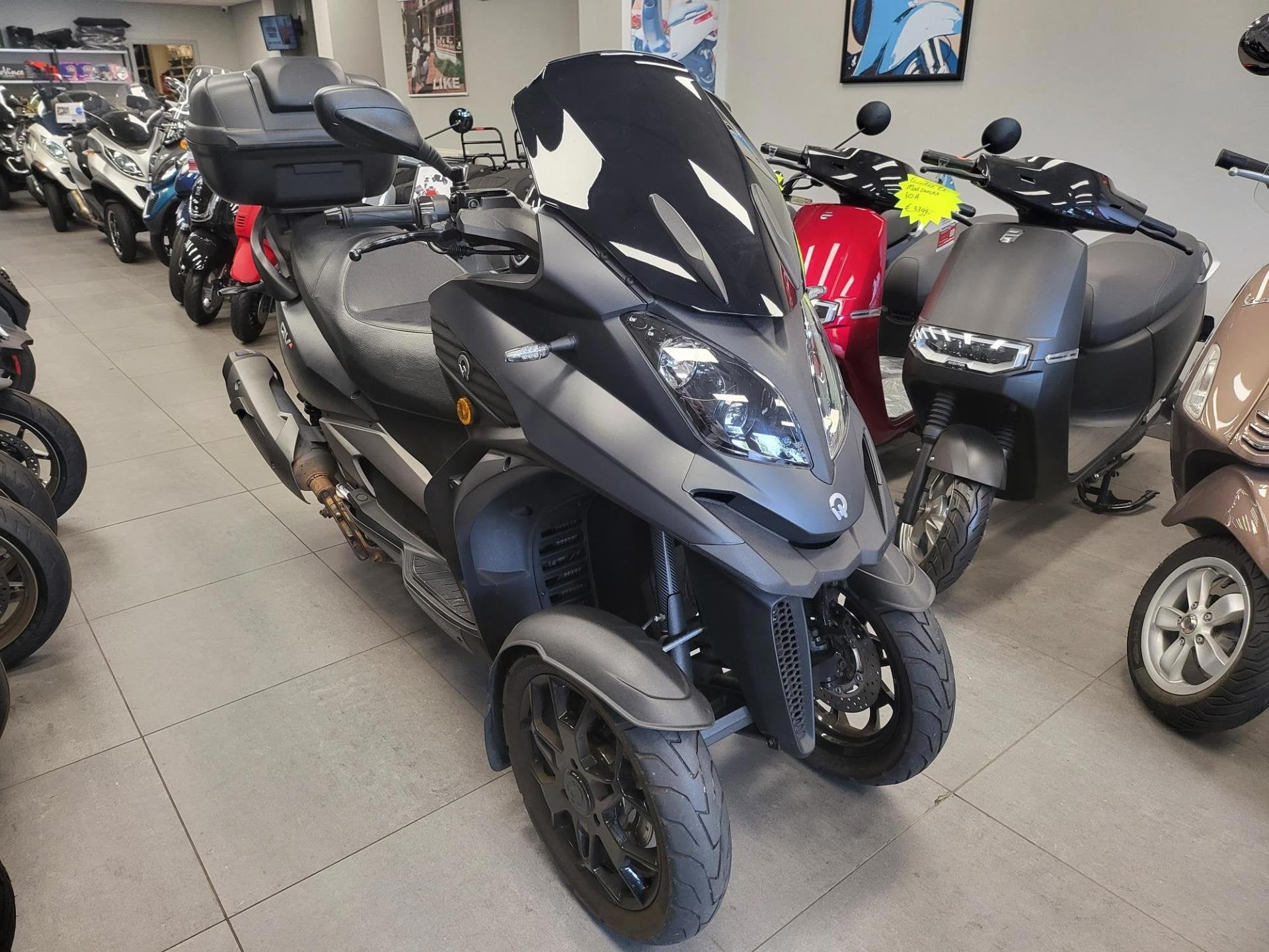 Quadro QV3 QOODER 2019 RIJKLAAR, Motoren, Scooter, Quadro, Gebruikt, Bedrijf