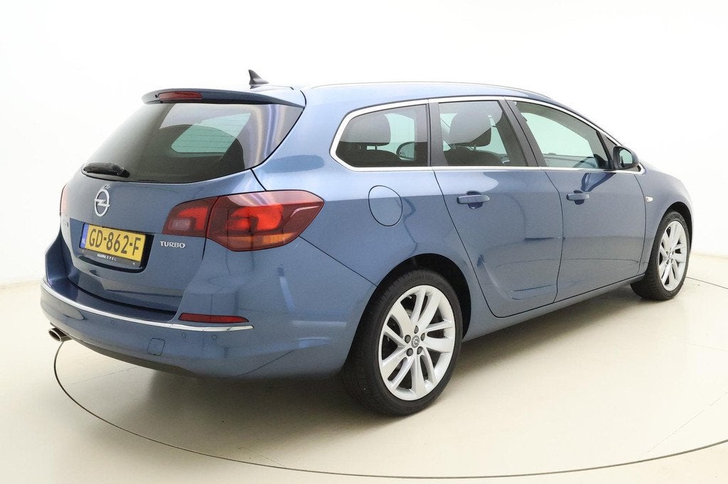 Opel Astra Sports Tourer 1.4 Turbo Sport + | Climate control, Voorwielaandrijving, Gebruikt, 4 cilinders, Blauw