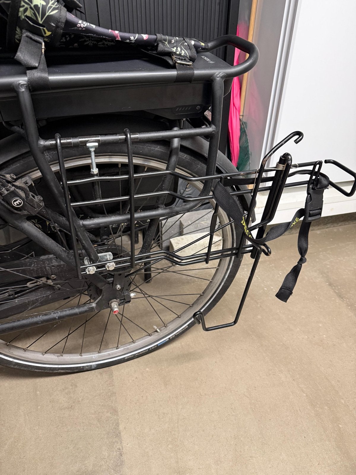 Steco Buggy-Mee fietsdrager voor buggy's en kinderwagens, Ophalen, Gebruikt