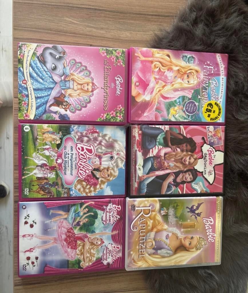 Barbie DVD Boxset - Diverse Films, Cd's en Dvd's, Dvd's | Kinderen en Jeugd, Avontuur, Alle leeftijden, Boxset, Ophalen of Verzenden