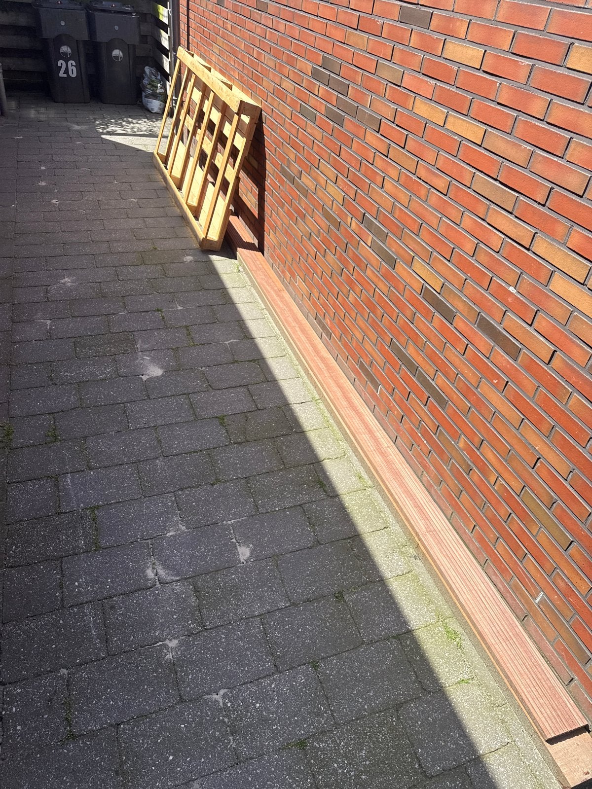 Vlonderplank en pallet gratis af te halen, Ophalen, Nieuw, 300 cm of meer, Plank