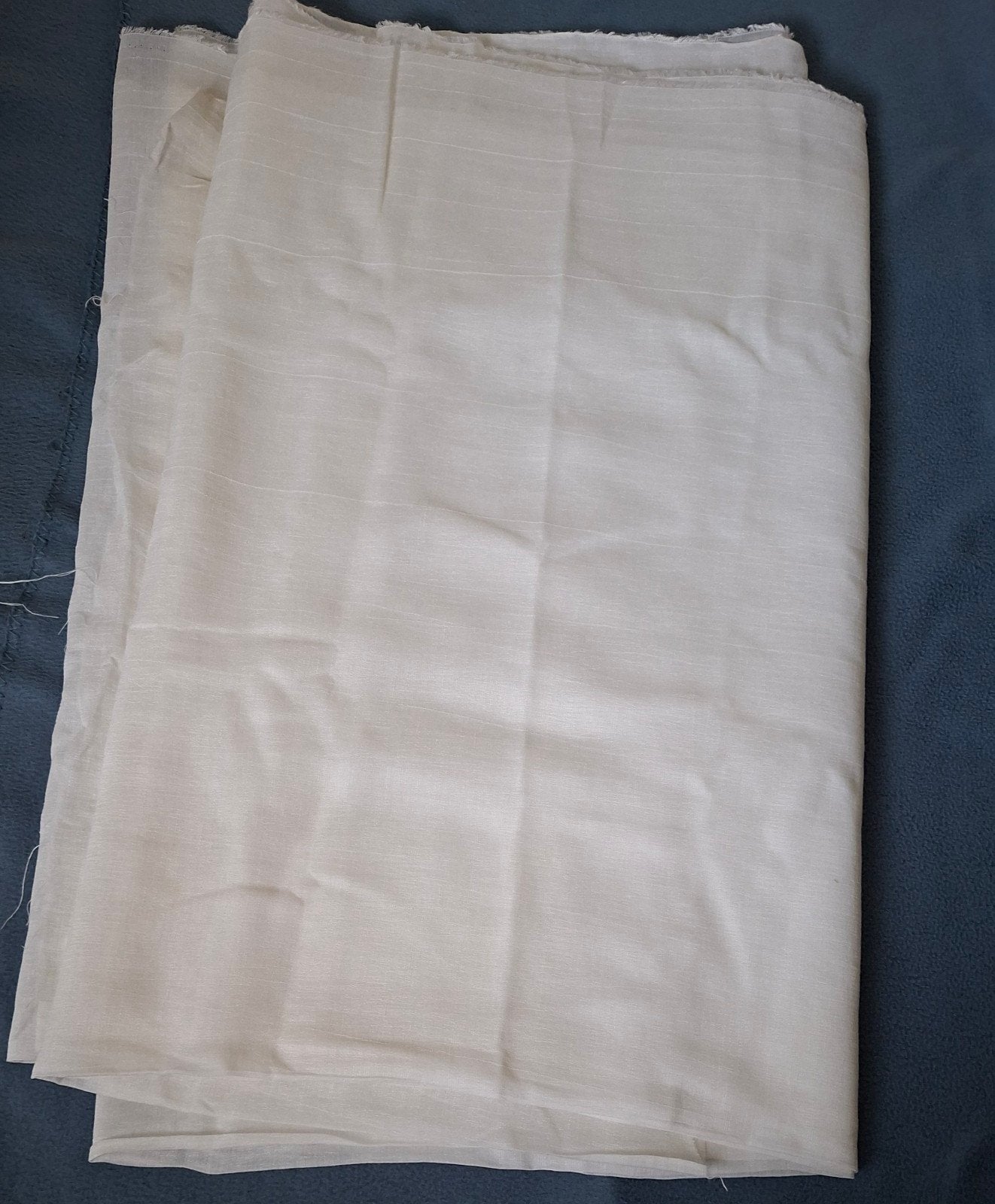 Nieuw Vitrage Gebroken Wit - 9m x 1.5m, Ophalen of Verzenden, Nieuw, Crème