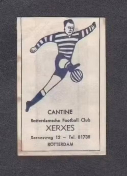Suikerzakje Xerxes Voetbal Rotterdam., Ophalen of Verzenden, Zo goed als nieuw