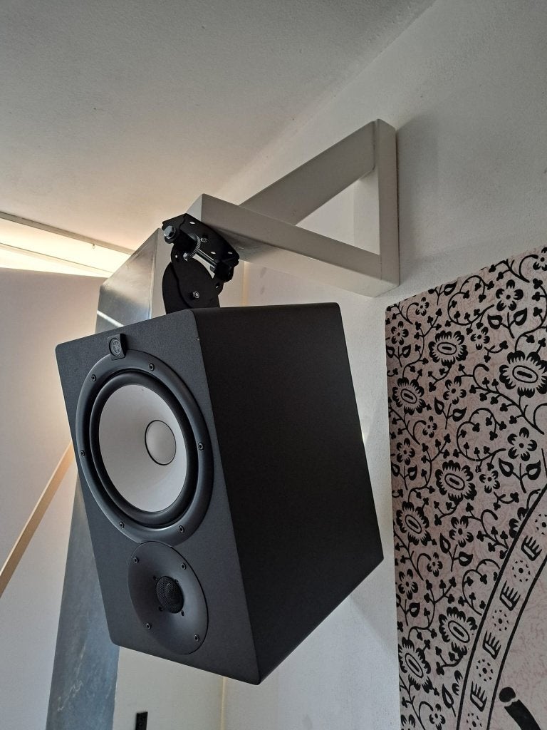 Yamaha HS8 set incl. ophangsysteem, Ophalen, Gebruikt, 60 tot 120 watt, Overige merken