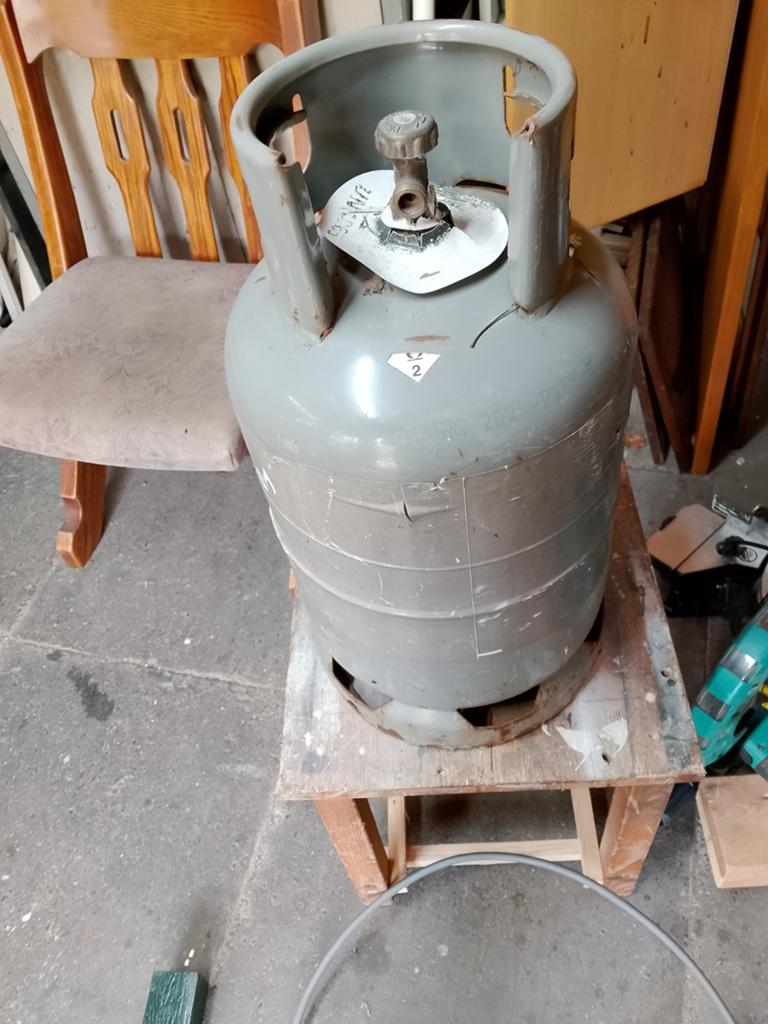Gasfles, Ophalen