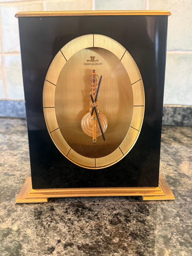 Zeldzame originele Jaeger-LeCoultre Skeleton Mantel Clock, Antiek en Kunst, Ophalen