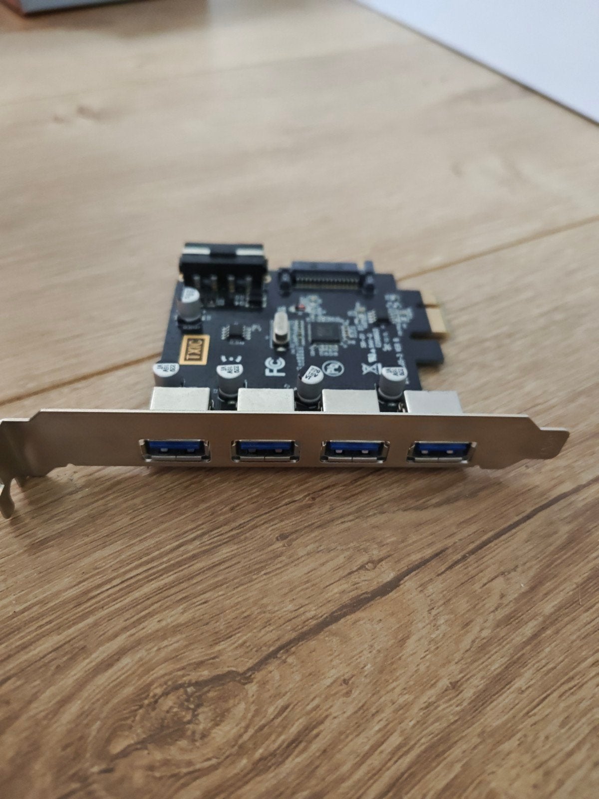 PCI-Express USB 3.0 uitbreidingskaart met 4 poorten, Computers en Software, Videokaarten, Ophalen, Gebruikt, Overige soorten, Overige chipsets