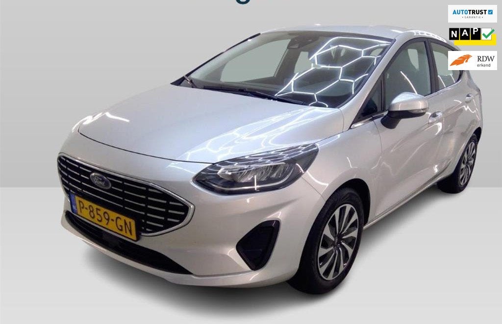 Ford Fiesta Ford Fiesta 1.0 EcoBoost Hybrid Titanium 125 pk, 125 pk, Gebruikt, Euro 6, 49 €/maand