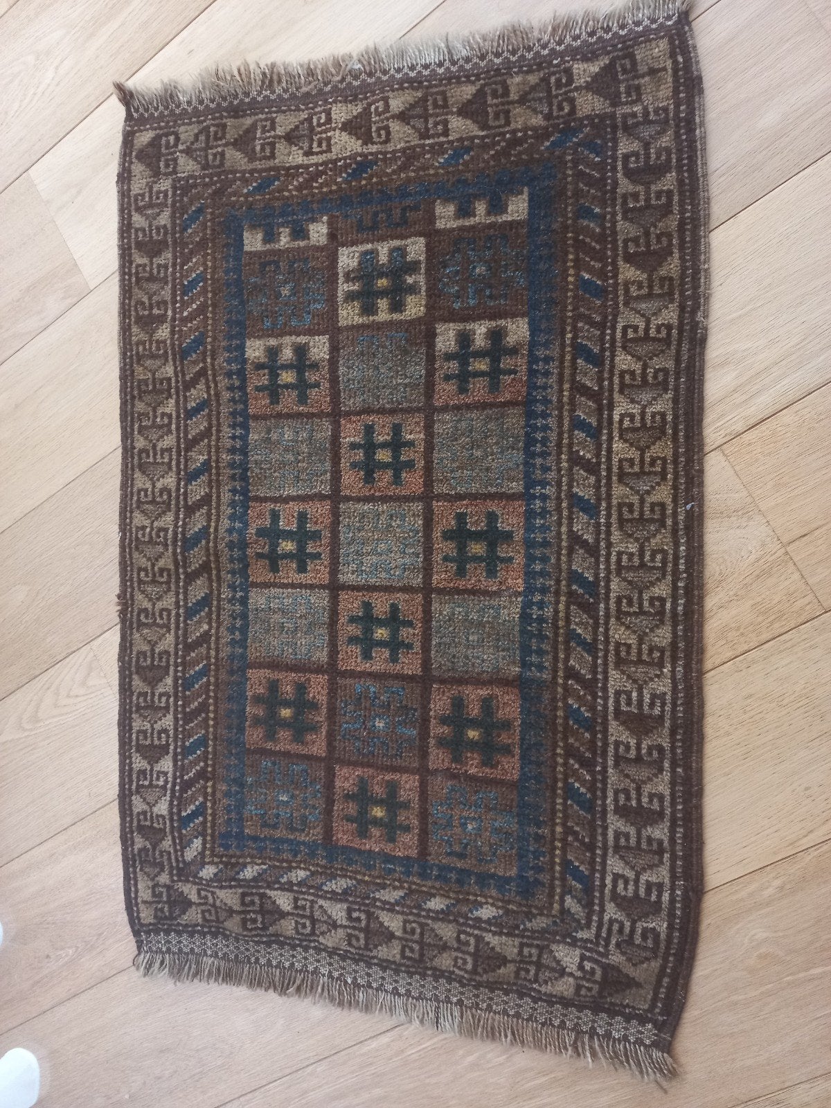 handgeknoopte tapijt, Baluch, Beloutj, maat 110x70 cm, Ophalen of Verzenden