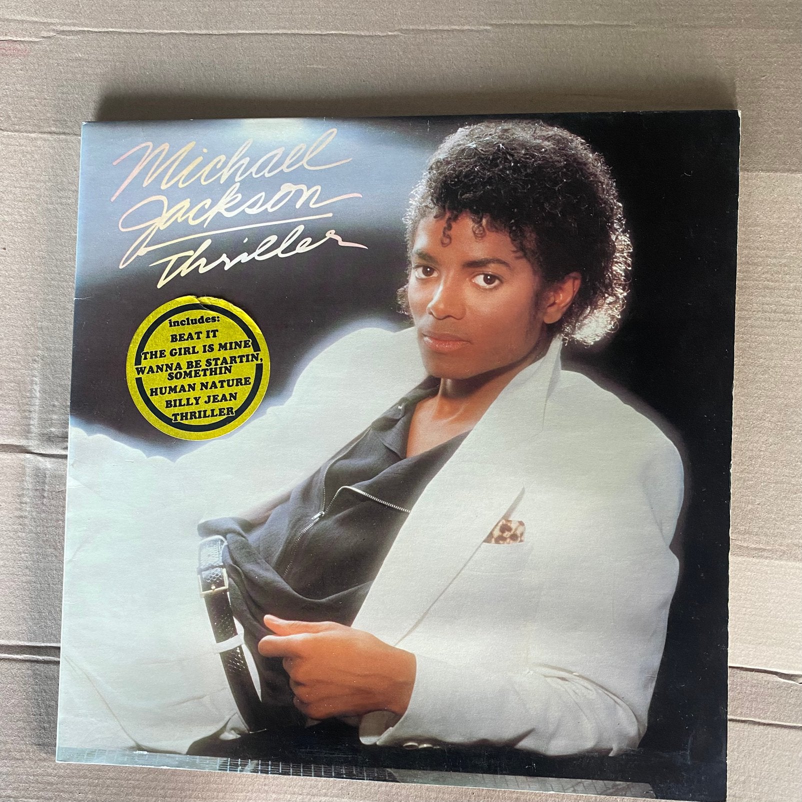 Lp - Michael Jackson - thriller, Ophalen of Verzenden, Gebruikt, LP