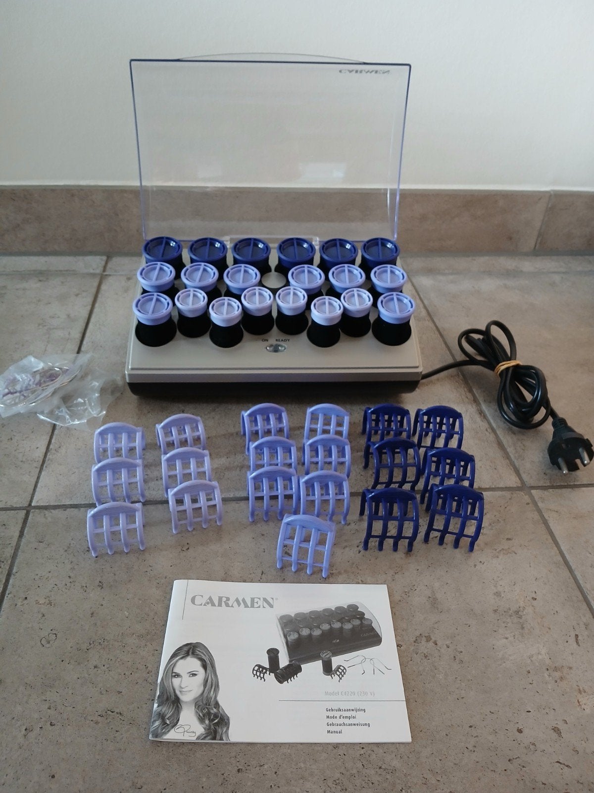 Carmenset 20,softkrullers/krulset, haarrollers, haarkrullers, Verzenden, Zo goed als nieuw, Overige typen