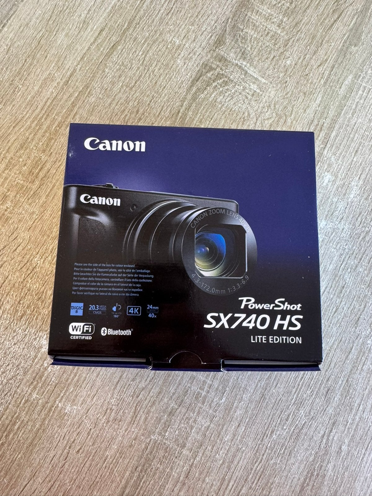 Canon Powershot SX740 HS Zwart NIEUW, Audio, Tv en Foto, Fotocamera's Digitaal, 20 Megapixel, Canon, Compact, Nieuw