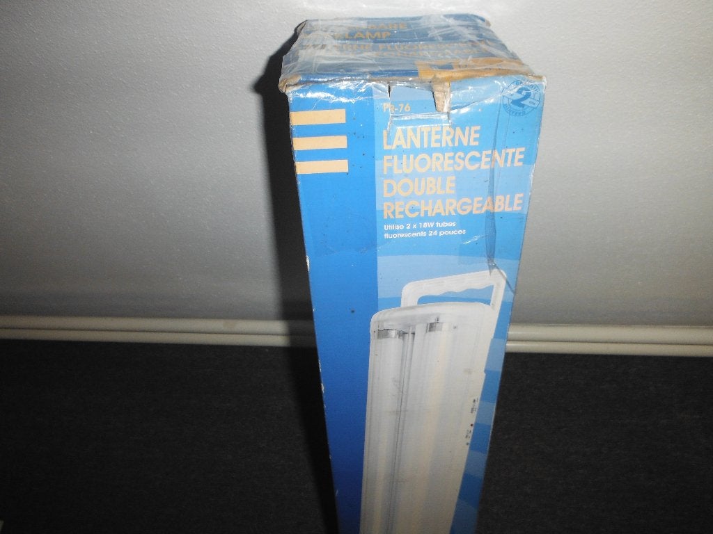 T L  lamp op statief voor bouw of camping, Ophalen, Minder dan 50 watt, Met statief, Zo goed als nieuw