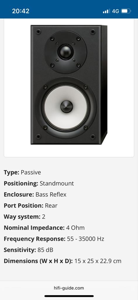Onkyo D-045 (D) Speaker systeem - Nieuw in doos, Audio, Tv en Foto, Luidsprekers, Overige merken, Nieuw, Ophalen of Verzenden