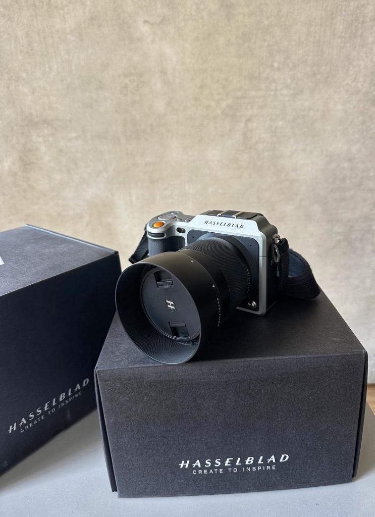 Hasselblad X1D 50c te koop met 2 lenzen, Ophalen, Overige Merken, Geen optische zoom