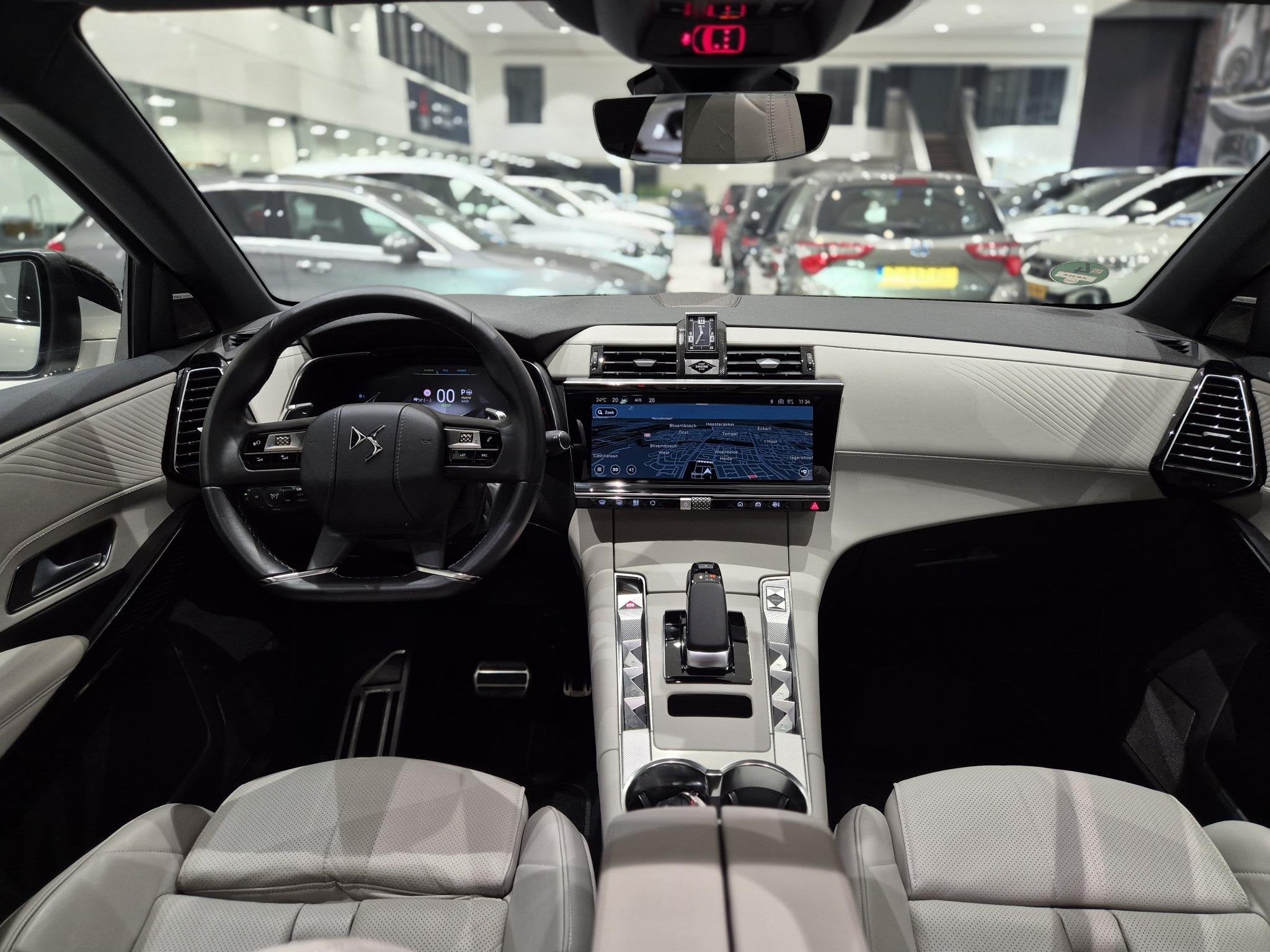DS 7 1.6 PHEV 300 4x4 Etoile | Panoramadak | Leder | Trekhaa, Auto's, Automaat, 14 kWh, Gebruikt, Euro 6