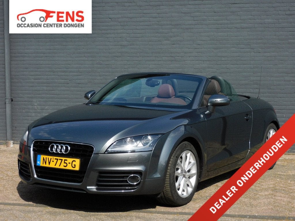 Audi TT Roadster 2.0 TFSI Pro Line TOPSTAAT! LEER! STOELVERW, Auto's, Audi, Euro 5, TT, Gebruikt, Zwart