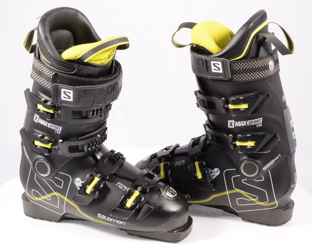 40,5 41 EU skischoenen SALOMON X MAX 110 SPORT, My custom, 160 tot 180 cm, Gebruikt, Schoenen, Carve
