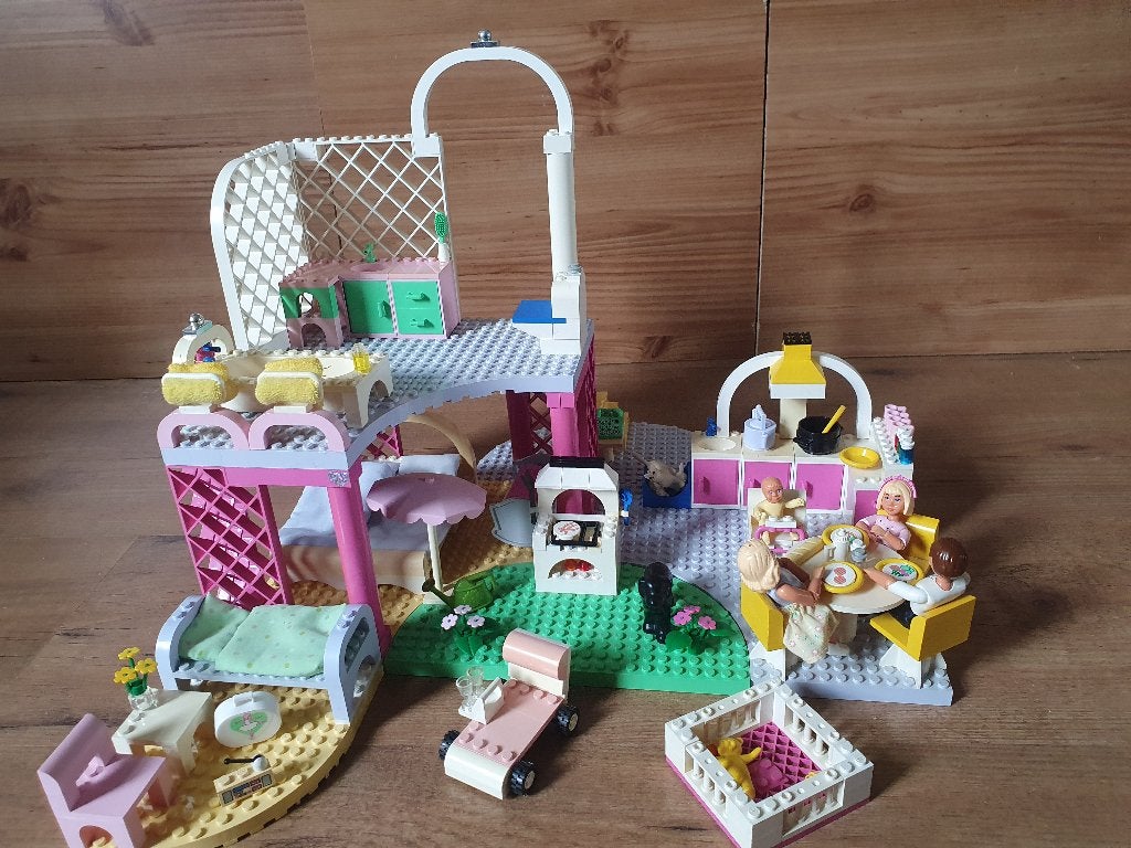 Belville lego droomhuis met extra woonkamer, Kinderen en Baby's, Gebruikt, Overige thema's, Lego, Ophalen of Verzenden