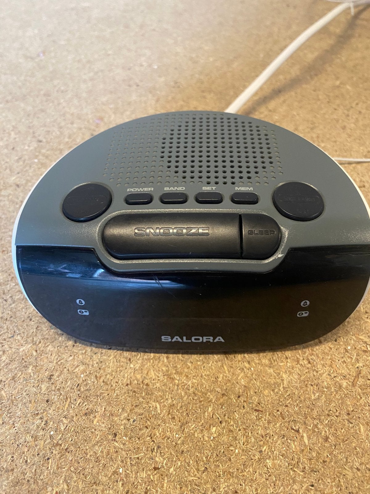 Salora pll wekker radio model cr612, Ophalen of Verzenden, Gebruikt, Digitaal