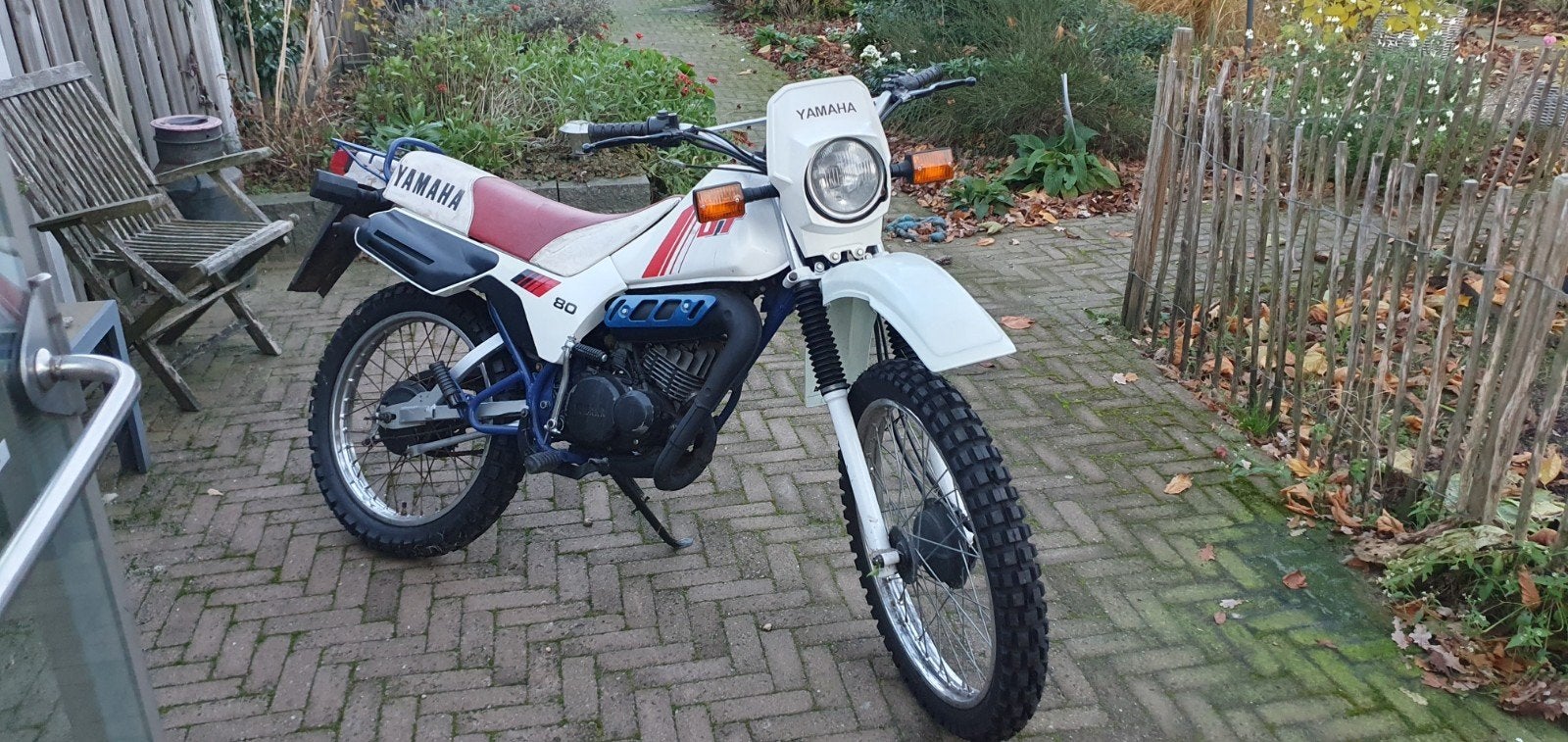 te koop yamaha dt80 cc luchtgekoeld staat al tijd stil, Ophalen, Gebruikt