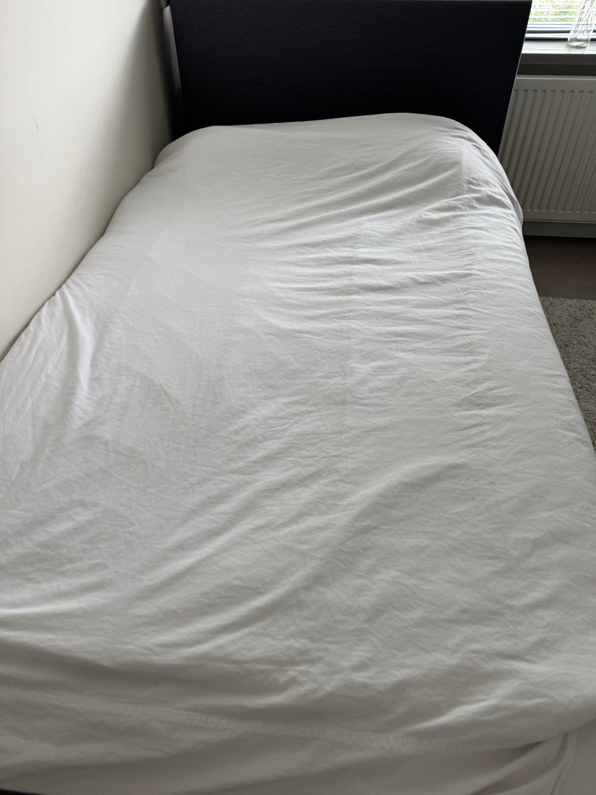 Bed 120x200, Huis en Inrichting, Slaapkamer | Boxsprings, Gebruikt, Tweepersoons, Ophalen of Verzenden, 120 cm