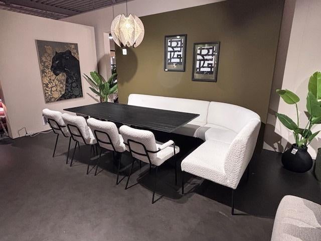 Eetkamer stoelen set, Huis en Inrichting, Stoelen, Ophalen, Overige kleuren, Zo goed als nieuw, Stof