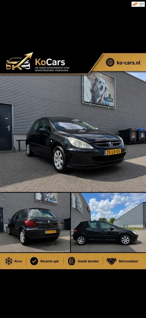 Peugeot 307 1.6-16V Gentry, Voorwielaandrijving, Gebruikt, 4 cilinders, 610 kg