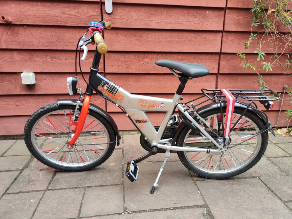 Oerdegelijke Gazelle Urban Street Rider kinderfiets, 20 inch, Ophalen, Zo goed als nieuw, Gazelle, Terugtraprem
