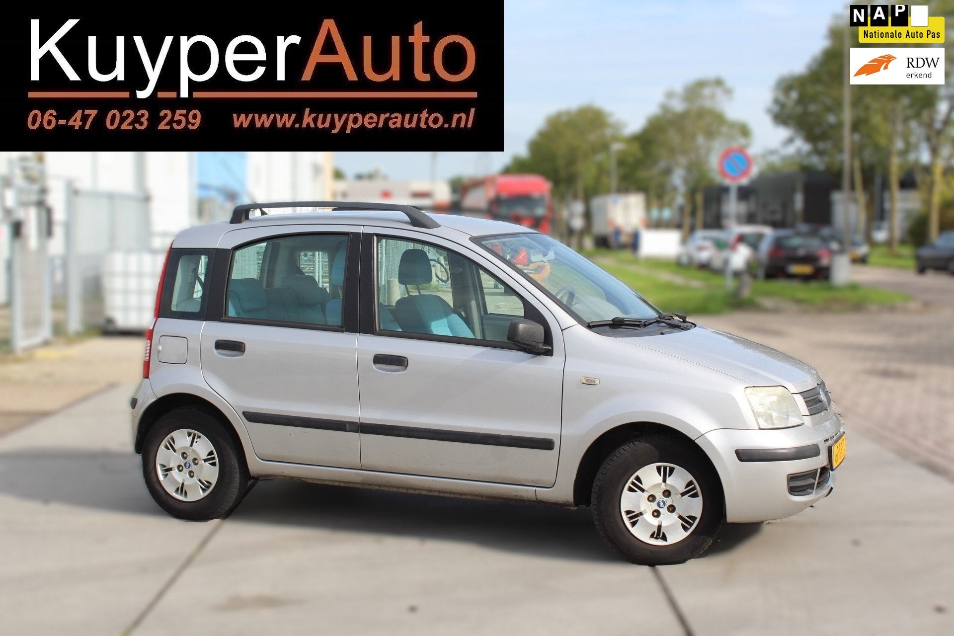 Fiat Panda 1.2 Navigator automaat distr, rec vervangen airco, Gebruikt, 840 kg, Origineel Nederlands, Bedrijf