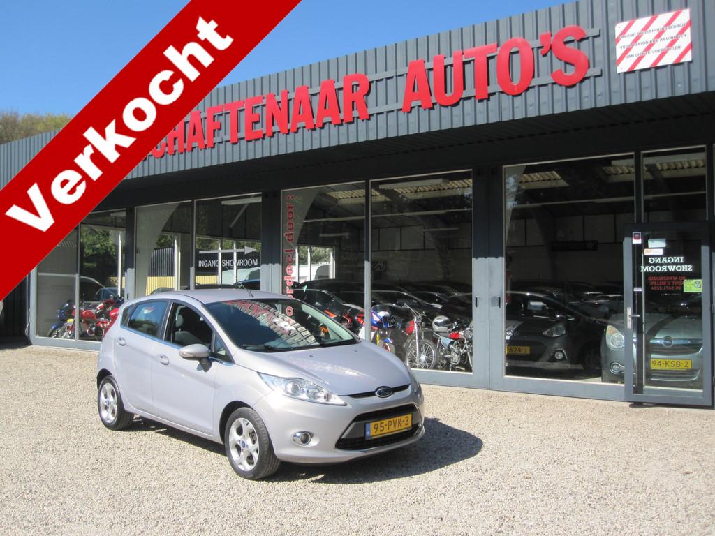Ford Fiesta 1.4 Titanium zeer mooi km 109785 met nap pas apk, Auto's, Voorwielaandrijving, Euro 5, Stof, Met garantie (alle)