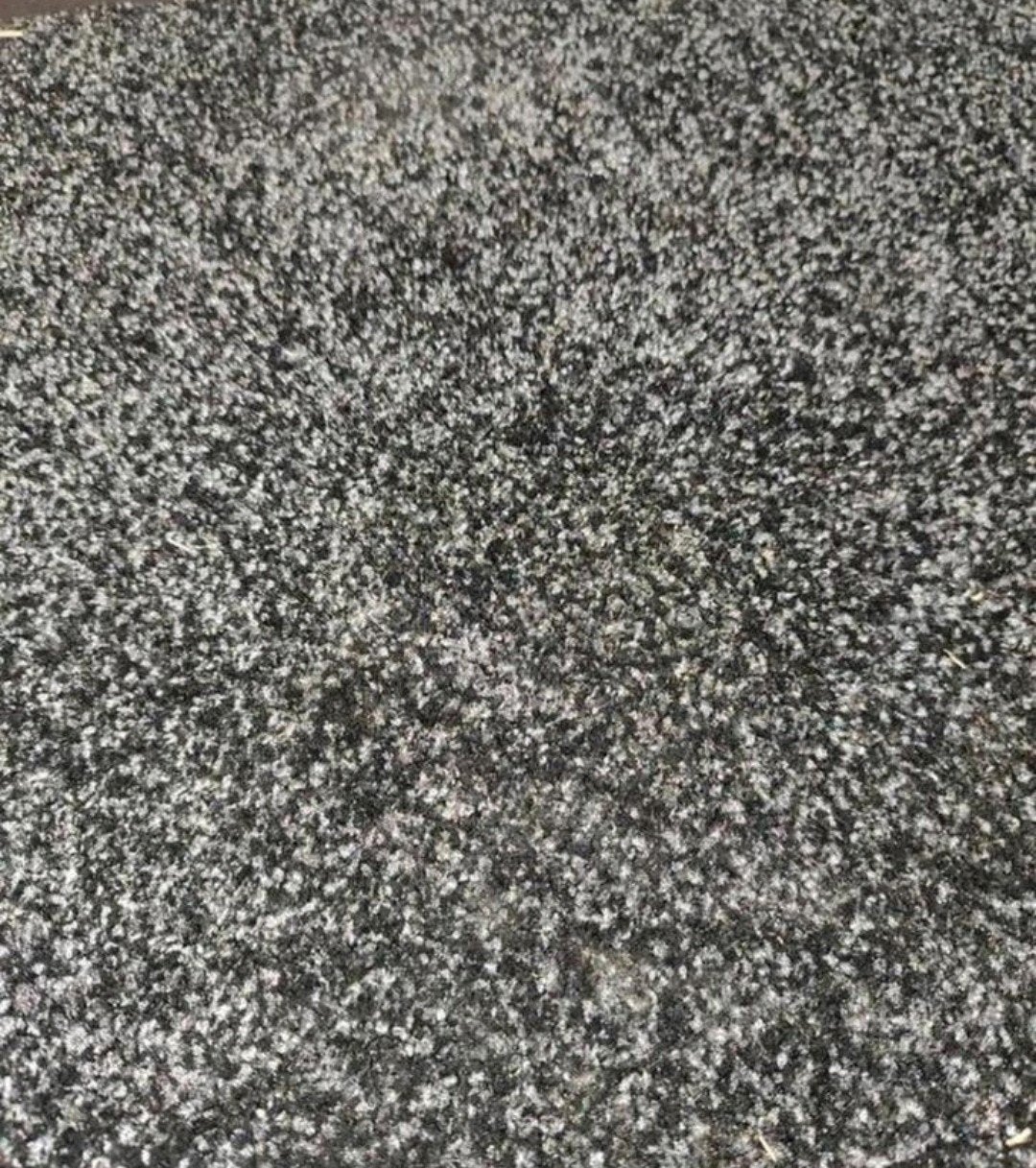 Schoonloopmat zwart antraciet 92*138, 75 m² of meer, Zwart, Overige typen, Nieuw