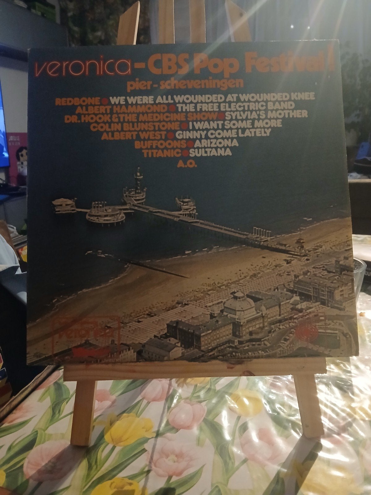 Veronica-CBS Pop Festival - Pier Scheveningen LP, Cd's en Dvd's, Ophalen of Verzenden, Gebruikt, 12 inch, LP