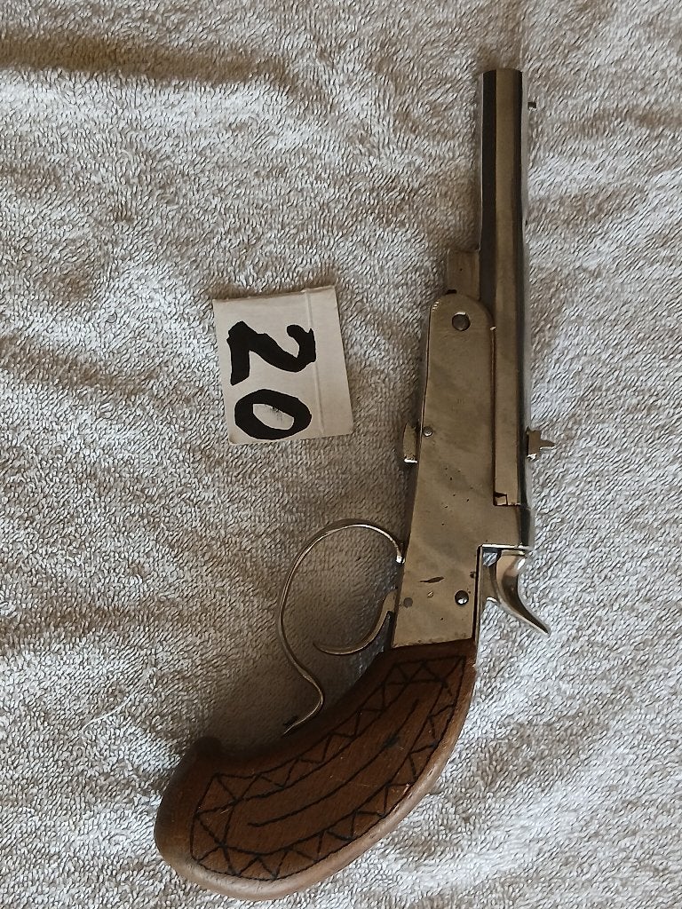 Antieke revolver, Verzamelen, Militaria | Algemeen, Ophalen, Landmacht, Nederland, Overige typen