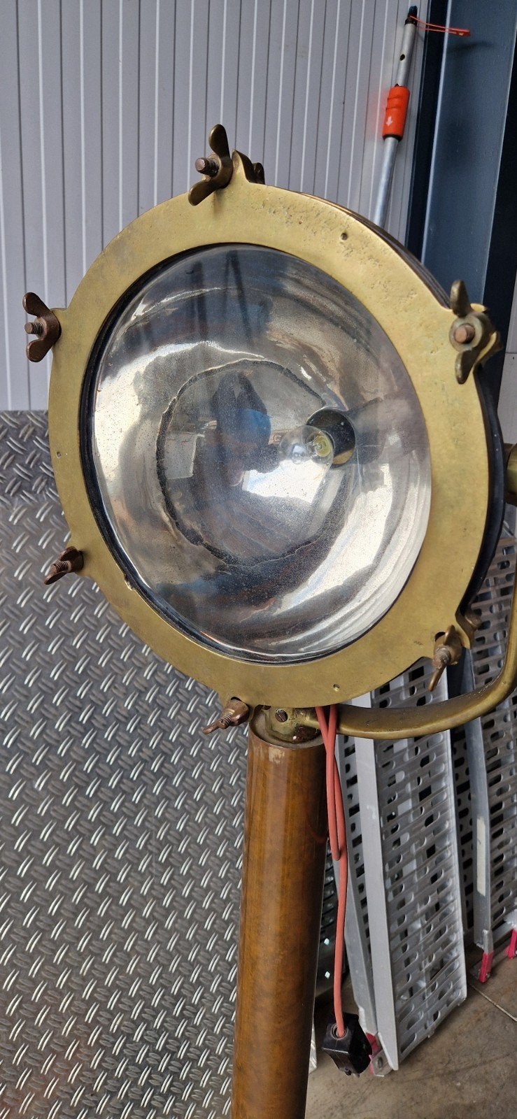 scheepslamp, Antiek en Kunst, Ophalen of Verzenden