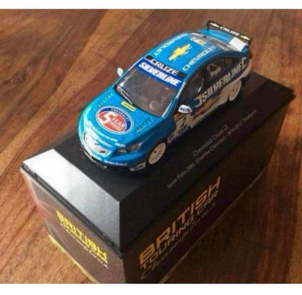 Atlas British Touring Car Champions Chevrolet Cruze LT Plato, Overige merken, Auto, Nieuw, Ophalen of Verzenden
