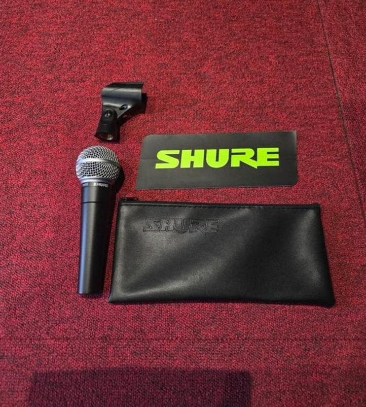Shure sm58 LC zang microfoon zonder schakelaar, Muziek en Instrumenten, Ophalen of Verzenden, Nieuw, Zangmicrofoon, Draadloos
