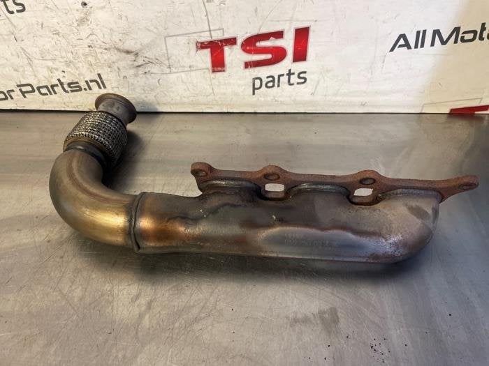 Uitlaatspruitstuk van een Audi A6, Gebruikt, -, -, -
