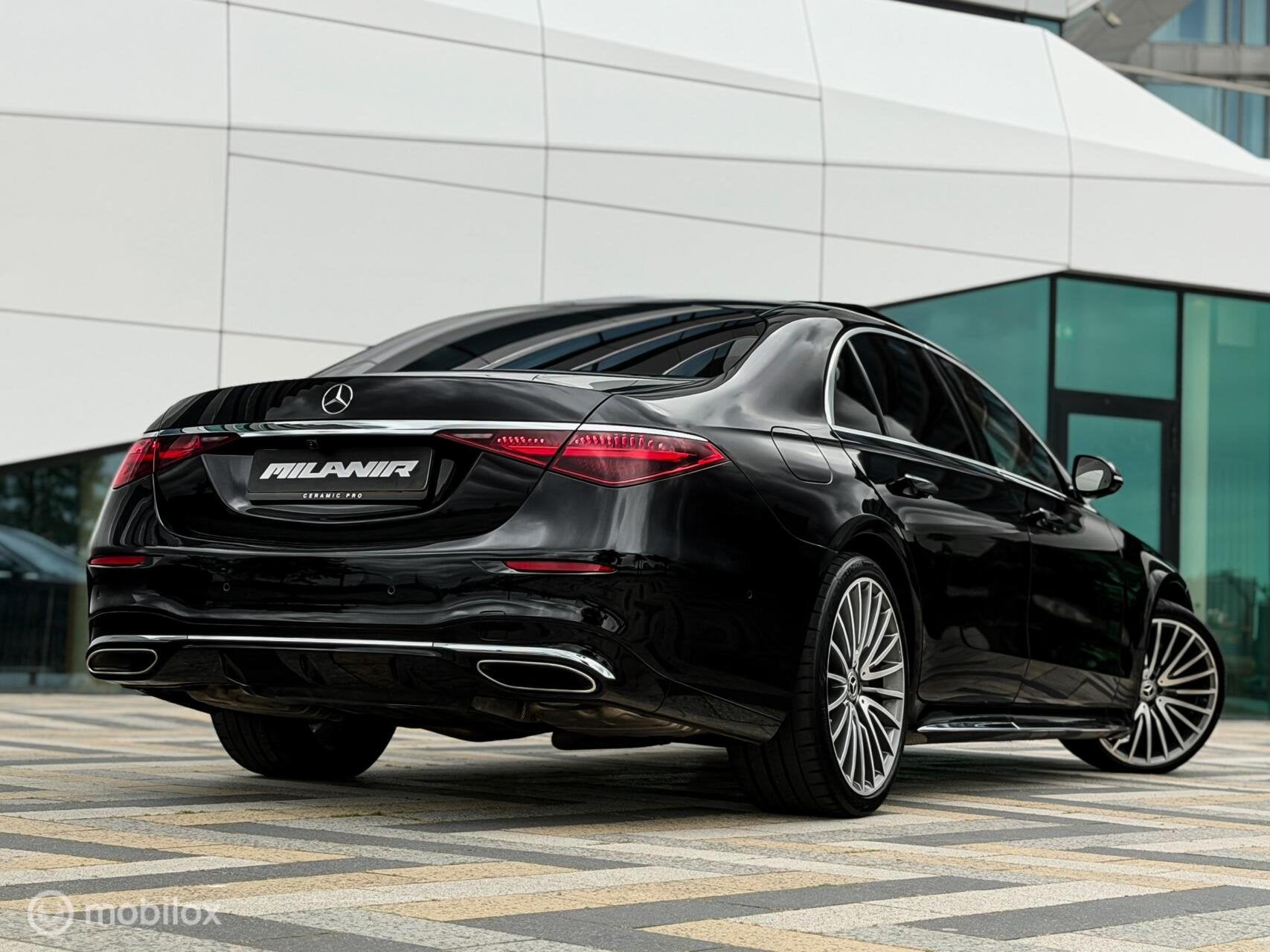 Mercedes S-klasse 500 4MATIC Lang AMG Line |Pano|Massage|VOL, Auto's, Automaat, 435 pk, Gebruikt, Zwart