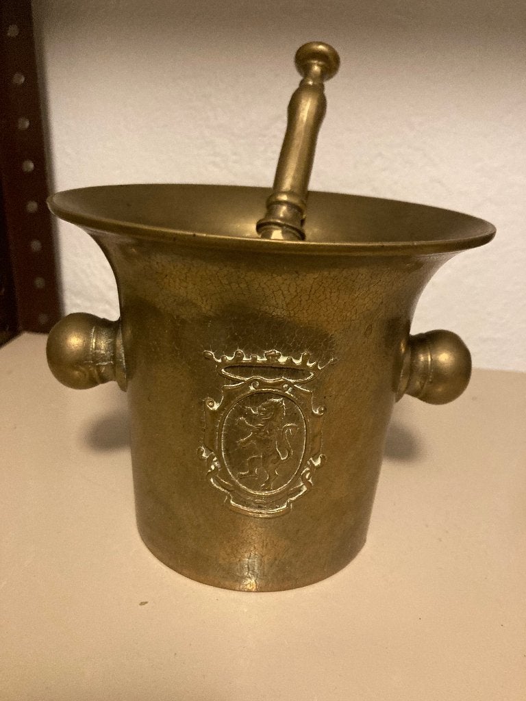 Antieke vijzel, Ophalen