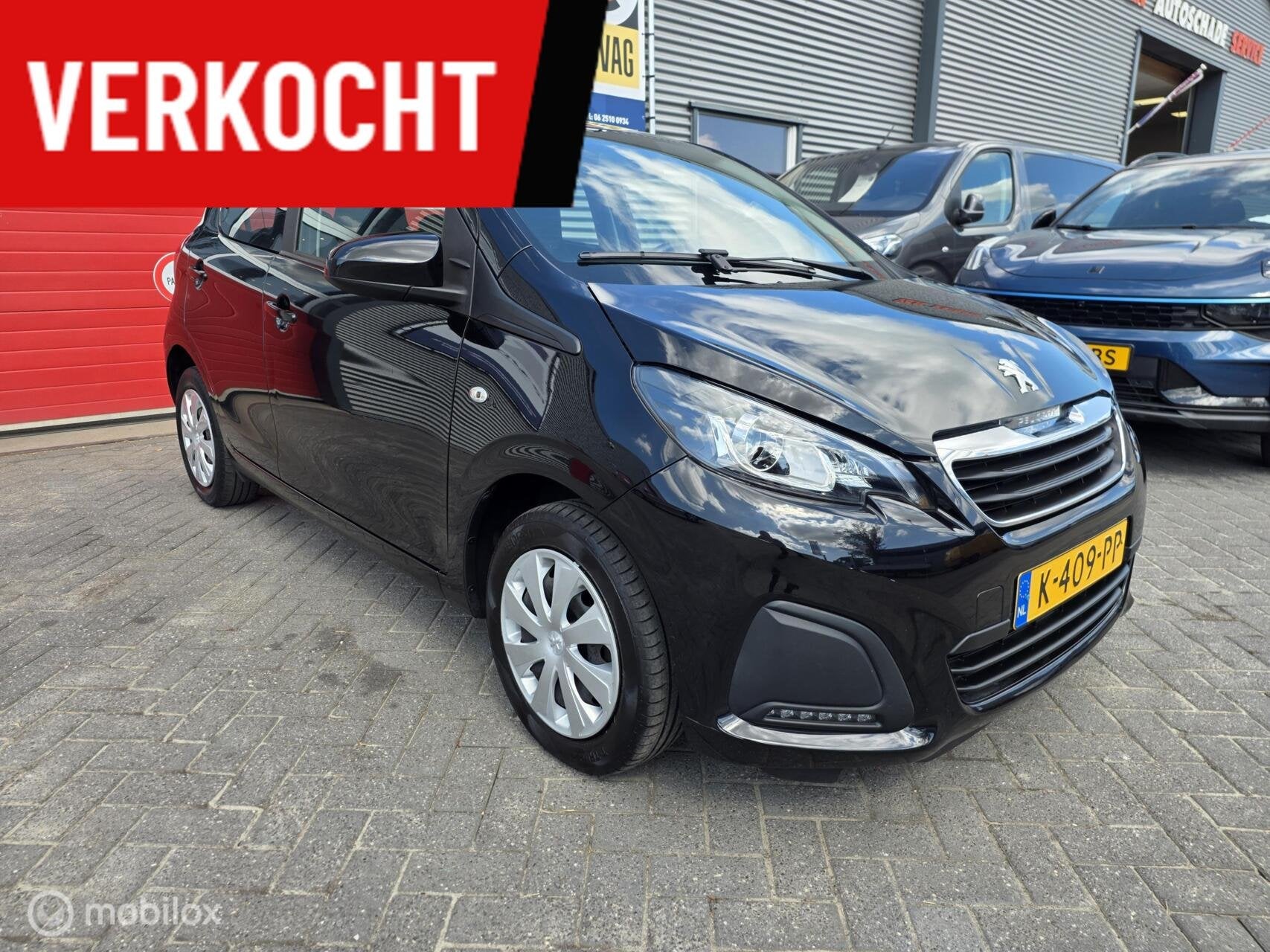 Peugeot 108 1.0 e-VTi Active✅ 2021 ✅KM 70750 ✅ SCHERPE, Auto's, Voorwielaandrijving, Euro 6, 4 stoelen, Zwart