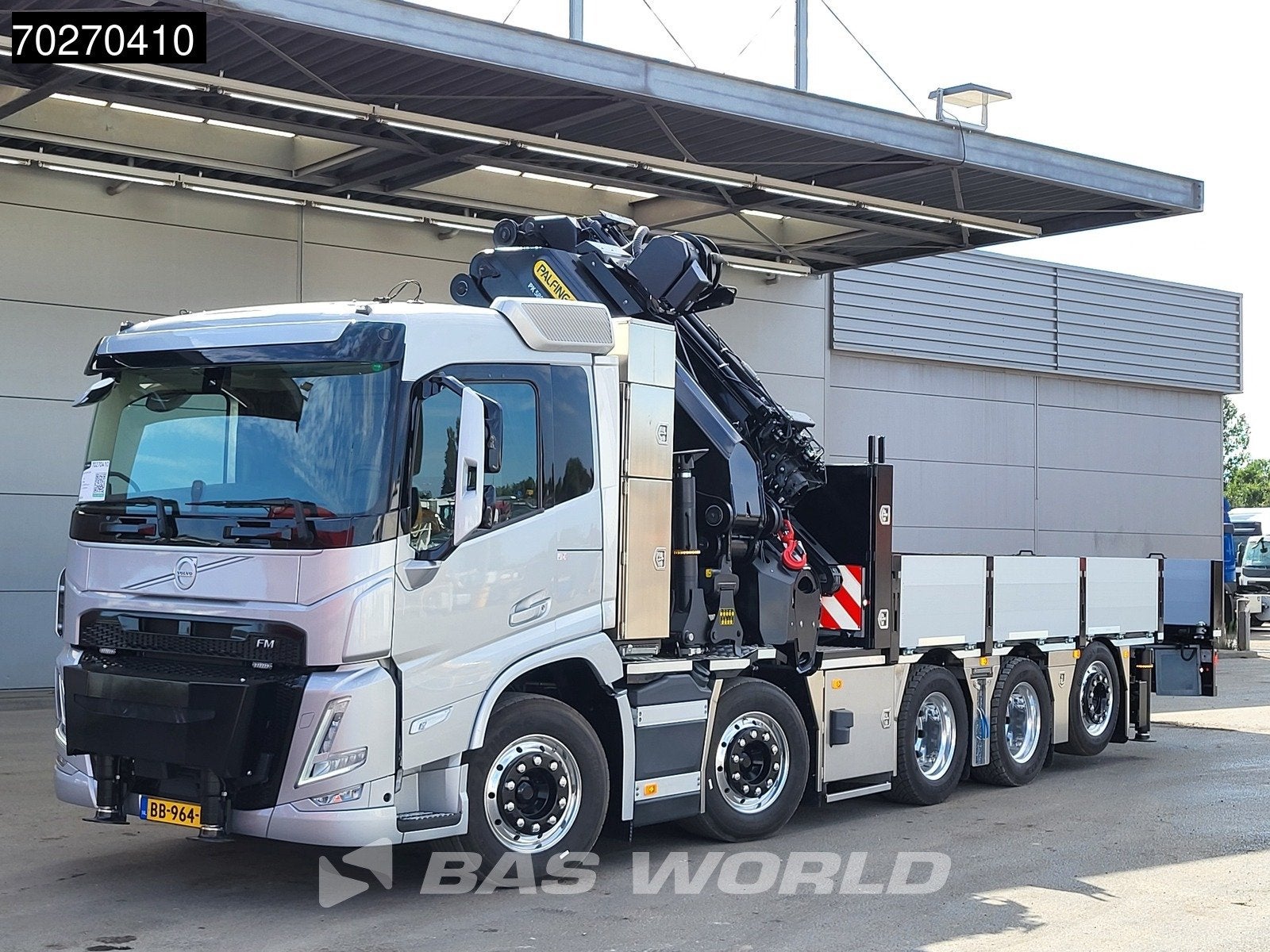 Volvo FM 500 10X4 NEW! Palfinger PK580 TEC + PJ090C JIB 2.5t, Automaat, Overige kleuren, Leder, Bedrijf