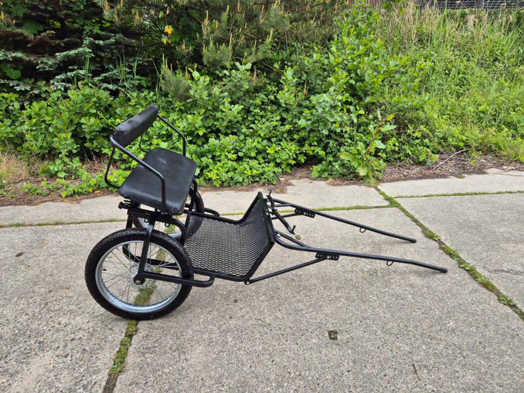 Cavalettie sulky voor een mini shet, Gebruikt, Sulky, Pony