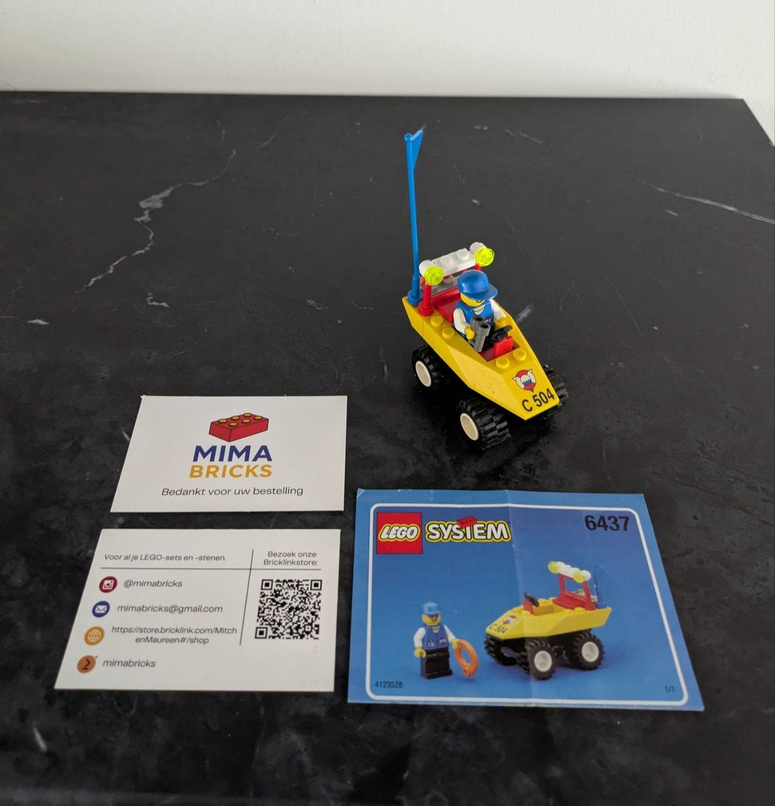Lego System 6437 - Complete set met instructies, Ophalen of Verzenden, Lego, Lego, Lego